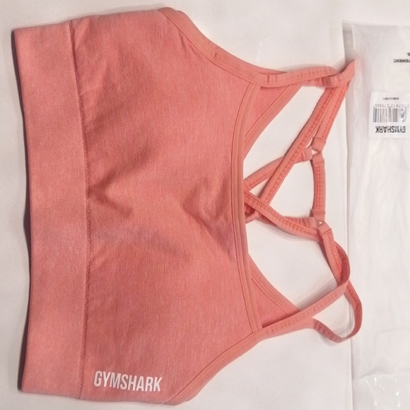 Gymshark ADAPT MARL SEAMLESS SPORTS BRA - Picture 3 of 4